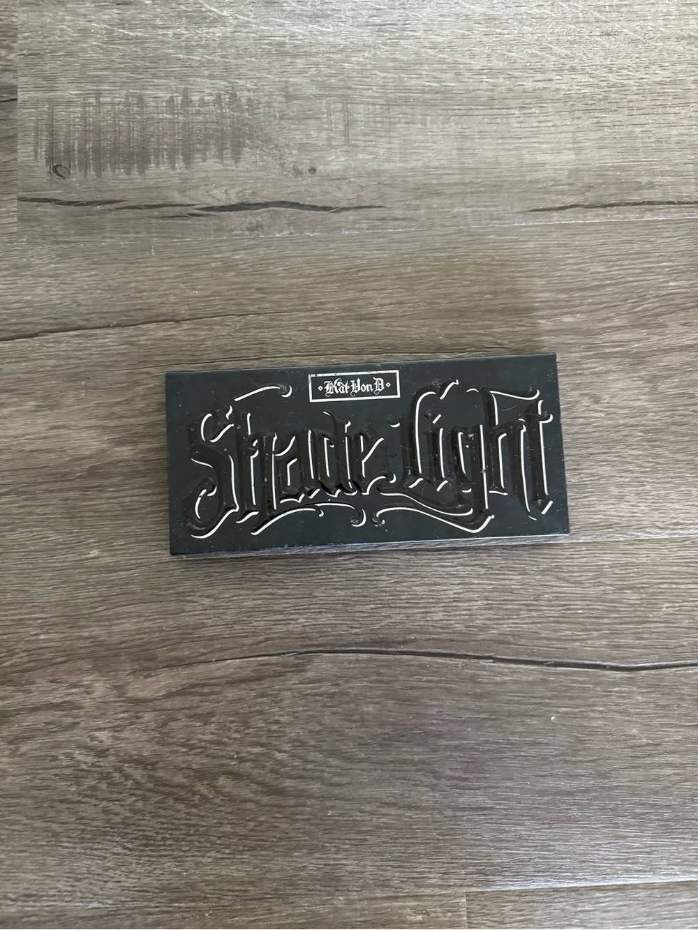 Kat Von D Black Embossed 'Shade+Light' Wall Accent Panel